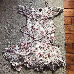 torrid off the shoulder dress